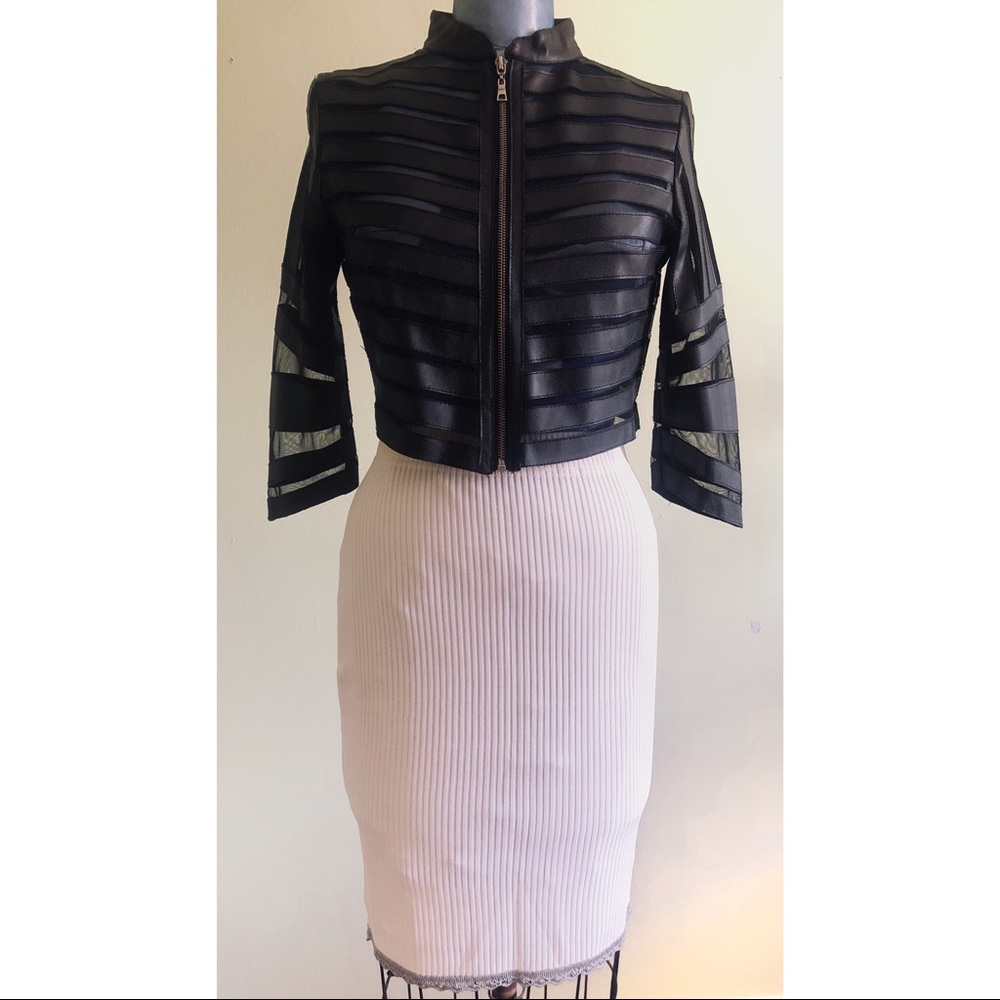 St. John Lovely White Midi Skirt